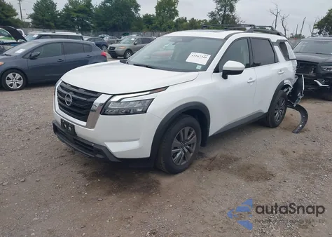 2025 Nissan Pathfinder Sv 4Wd из США, поврежденный, VIN 5N1DR3BD5SC247942